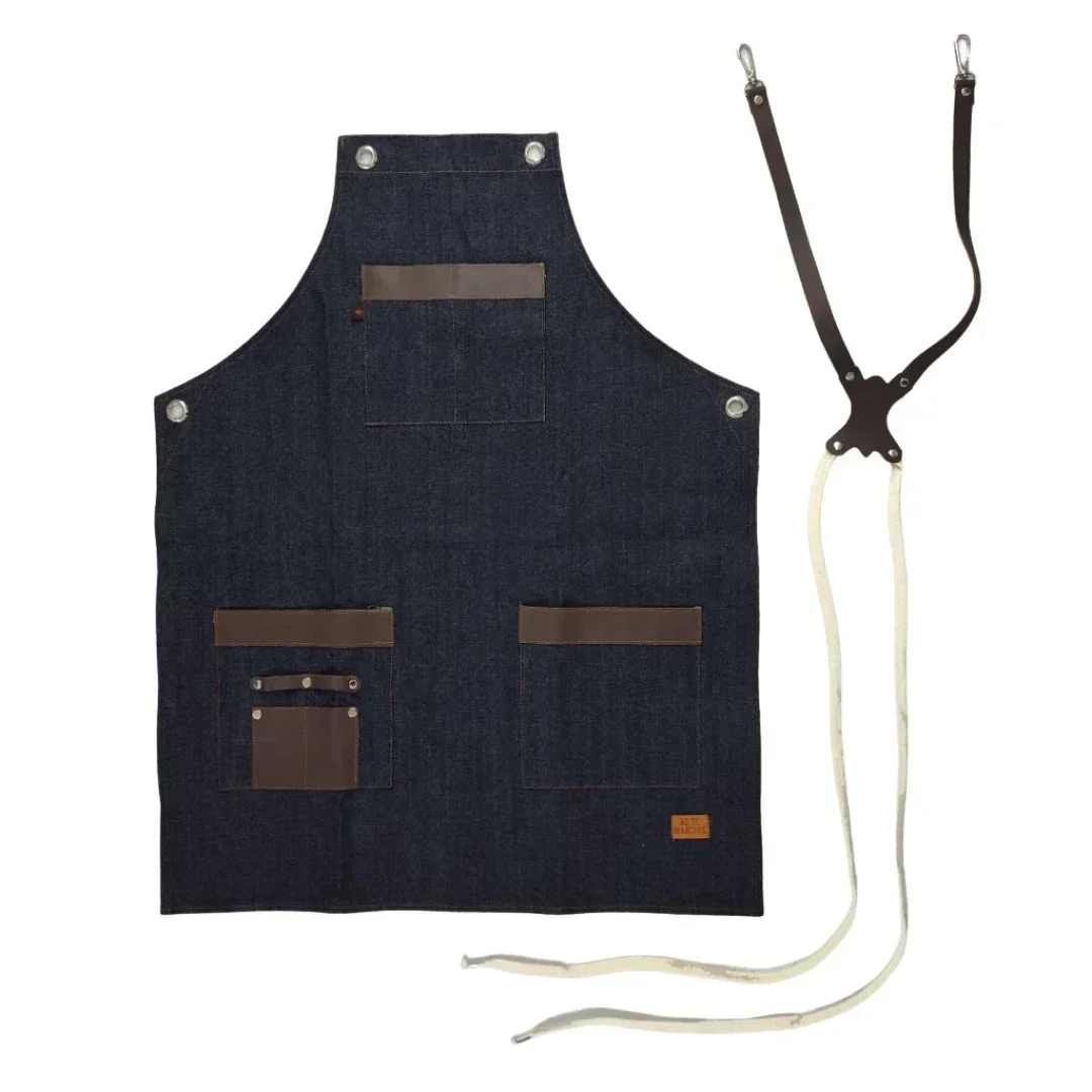 Delantal Noah Jean y Cuero