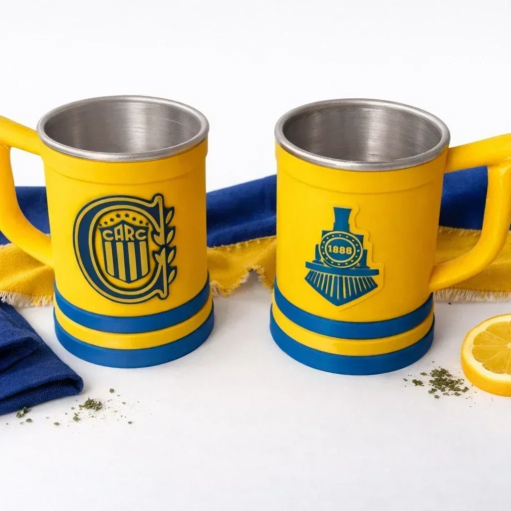 Jarra 3D Rosario Central 500ml
